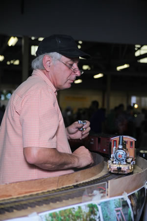 Behind the scenes: Iron Horse Creek built and run by the AMRA (Q) Garden Railway Group